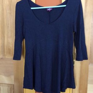 Navy Blue Salaam 3/4 shirt